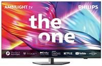 PHILIPS Ambilight The One 50PUS8909 4K LED Smart TV - 50 Inch Display with Pixel Precise Ultra HD Titan OS, Dolby Vision, Dolby Atmos Sound, Works with Alexa and Google Voice Assistant - Black