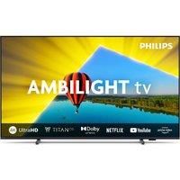 Philips PUS8079 50" 4K Ultra HD Smart Ambilight TV - 50PUS8079, Black