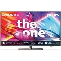 65" PHILIPS The One Ambilight 65PUS8949/12 Smart 4K Ultra HD HDR LED TV, Silver/Grey