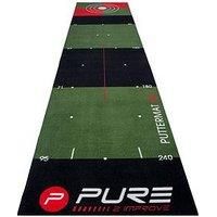 PURE 2 IMPROVE PREMIUM 10 FT / 3 METRE GOLF PRACTICE PUTTING MAT / BEST SELLER