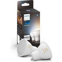 Philips Hue White Ambiance 4.3 W GU10 LED, 2-pack