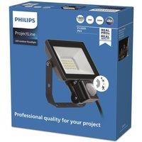 Philips Projectline LED Floodlight with Sensor [20 Watts - 3000K White] for Commercial Lighting (911401862584)