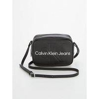 Calvin Klein Jeans Camera Crossbody Bag - Black