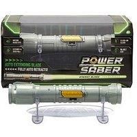 Power Saber: Green | Auto Extending 30" LED Energy Blade | With Motion Based Light and Sound Effects | Recommended Ages 6+