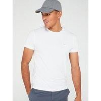 Calvin Klein Stretch Slim Fit T-Shirt - White