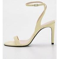 Calvin Klein Heeled Sandal - Yellow