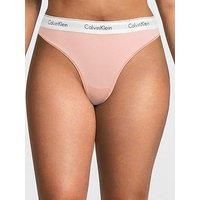 Calvin Klein Plus Modern Cotton Thong - Pink