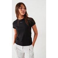 Calvin Klein Nano Logo T-Shirt - Black