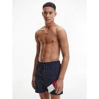 Tommy Hilfiger Men's Drawstring Swim Shorts Navy - Swimwear, Beach Wear, Trunks