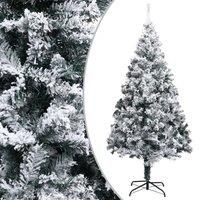 Artificial Christmas Tree with LEDs&Flocked PVC Xmas Tree 300 cm/400 cm vidaXL