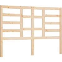 Vidaxl Bed Headboard 141X4X104 Cm Solid Wood Pine