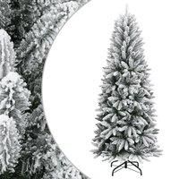 Vidaxl Artificial Christmas Tree With Flocked Snow 120 Cm Pvc&pe