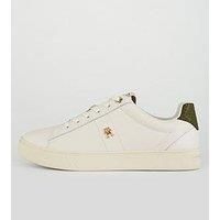 Tommy Hilfiger Monogram Court Trainer - White