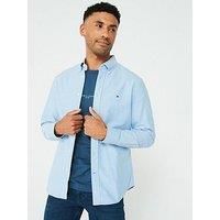 Tommy Hilfiger Solid Heritage Oxford Regular Fit Shirt - Light Blue