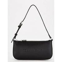 Tommy Jeans Logo Shoulder Bag - Black