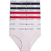 Tommy Hilfiger Girls 7 Pack Print Bikini Briefs - Multi