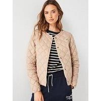 Tommy Hilfiger Down Quilted Jacket - Beige