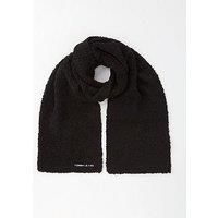 Tommy Jeans Linear Logo Scarf - Black