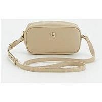 Tommy Hilfiger Monogram Logo Camera Bag - Beige