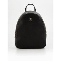 Tommy Hilfiger Monotype Logo Backpack - Black