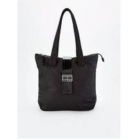 Tommy Jeans Buckle Logo Tote Bag - Black