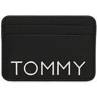 Tommy Jeans City Bold Logo Card Holder - Black