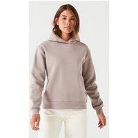 Calvin Klein Micro Logo Fleece Hoodie - Grey