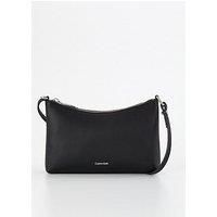 Calvin Klein Logo Crossbody Bag - Black