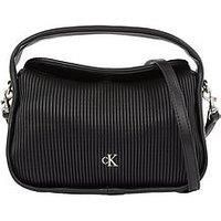 Calvin Klein Jeans Rib Mini Crossbody Bag - Black