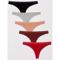 Calvin Klein 5 Pack Thong - Multi