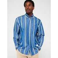 Tommy Hilfiger Linen Spaced Out Stripe Shirt