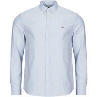 Tommy Jeans Men/'s Tjm Entry Reg Oxford Shirt Dress Shirts, Moderate Blue, S