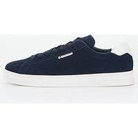 Tommy Jeans Leather Low Cupsole Suede Trainer