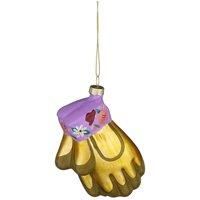 House of Seasons Gardening Glove Glass Decoration