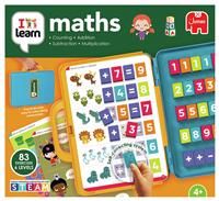 I Learn Maths - Fun Educational Toys & Learning Game for Kids, Preschool Learning Resources, Childrens Counting & Times Tables Exercises - Count, Subtract, Add and Multiply - Ages 4 Years Plus - Jumbo