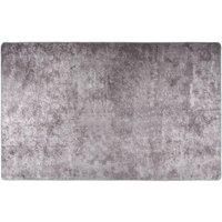 Rug Washable 160x230 cm Grey Anti Slip