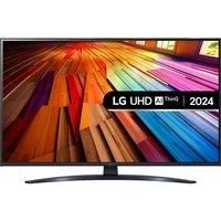 LG 86UT81006LA Smart 4K Ultra HD HDR LED TV with Amazon Alexa, Silver/Grey