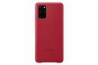 Official Samsung Galaxy S20+ Plus Leather Cover Case Red - EF-VG985LREGEU