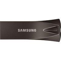 Samsung Bar Plus USB Flash Drive 512GB 400MB/s Read 110MB/s Write USB 3.2 Flash Drive Shock Resistant Titanium Grey