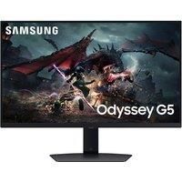 SAMSUNG Odyssey G5 LS27DG502EUXXU Quad HD 27" IPS LCD Gaming Monitor - Black, Black