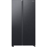 Samsung American Style Fridge Freezer with SpaceMax Technology, Power Cool and Power Freeze Technology, Black, RS62DG5003B1E