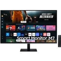 Samsung 32" M70D UHD Smart Monitor with Speakers and a Remote in Black (LS32DM700UUXXU)