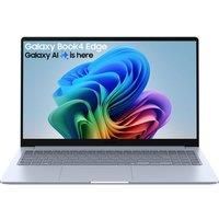 SAMSUNG Galaxy Book4 Edge 15.6" Laptop, Copilot PC - Snapdragon X Plus, 256 GB SSD, Sapphire Blue, Blue