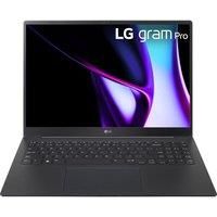 LG gram Pro 2024 16Z90SP 16 inch Ultra-Lightweight OLED Laptop, Intel Core Ultra 7 Processor up to 4.8GHz, NVIDIA Geforce RTX 3050, 16GB RAM, 1TB SSD, Windows 11 Home (Obsidian Black)