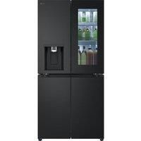 LG InstaView GMG860EPBE Smart Fridge Freezer - Matte Black, Black