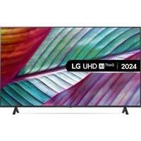 75" LG 75UR75006LK Smart 4K Ultra HD HDR LED TV, Silver/Grey