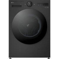 LG VX70 Series AI Direct Drive WiFi-enabled 9 kg 1400 Spin Washing Machine - Matte Black, Black