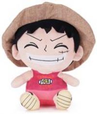 SAKAMI One Piece - Portgas Ruffy - Plush Figure, 25 cm