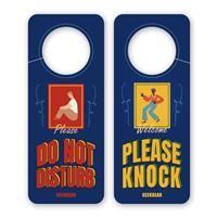 GEEKBEAR Do Not Disturb Door Hanger Sign Dance) - Pack - (06. 2