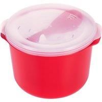 good2heat Microwave Rice Cooker with Lid, Red, 2.8L